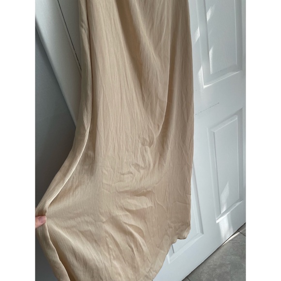 BHLDN Sachin & Babi Chelsea One Shoulder Bow Gown in Neutral 8 - Picture 6 of 10